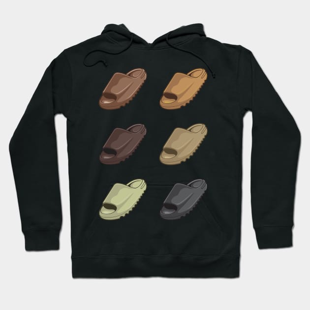 YZ Slide Hypebeast Shoes Hoodie by milatees